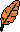 Orange feather