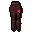 Blessed dragonhide chaps (Zamorak)