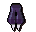 Purple elegant legs
