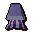 Purple elegant skirt