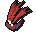 Feather headdress (red)