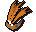 Feather headdress (orange)