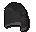 Black dragonhide coif