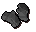 Worn-out steel gauntlets