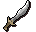 Steel scimitar
