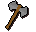 Steel battleaxe