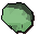 Mint green afro