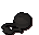 Ball of black wool