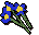 Blue flowers