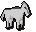 Toy horsey (white)