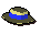 Blue boater