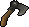 Iron throwing axe
