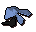 Bandana and eyepatch (blue)