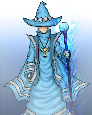 Player submitted artwork: The Caster by ivillacorta