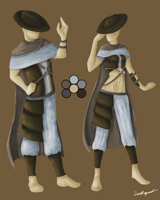 Player submitted artwork: The Traveller by King Zare