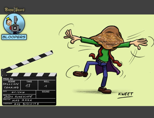 Player submitted artwork: Cooking Blooper by Kweetvannix