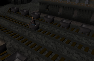 [image: riding the minecarts]