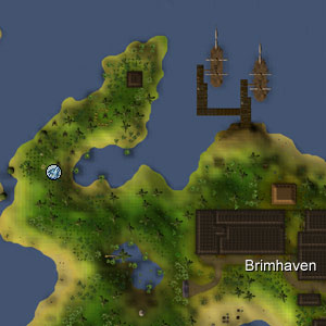 [image: Location of Summoning obelisk near Brimhaven]